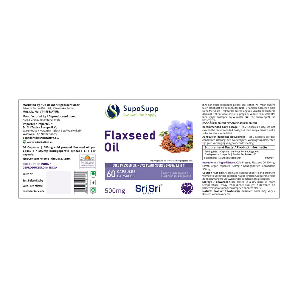 Omega 3,6,9 - laneno ulje | 500 mg