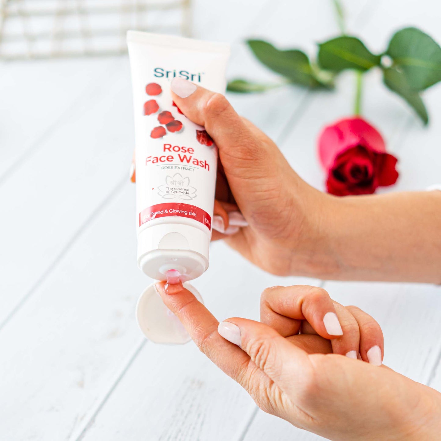 Sri Sri Tattva’s Rose Face Wash | 100ml