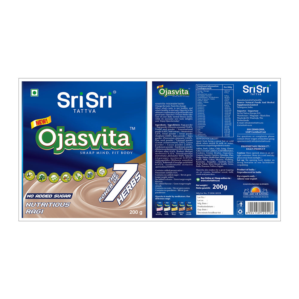Ojasvita Ragi | 7 ayurvedskih biljaka | 200 gm