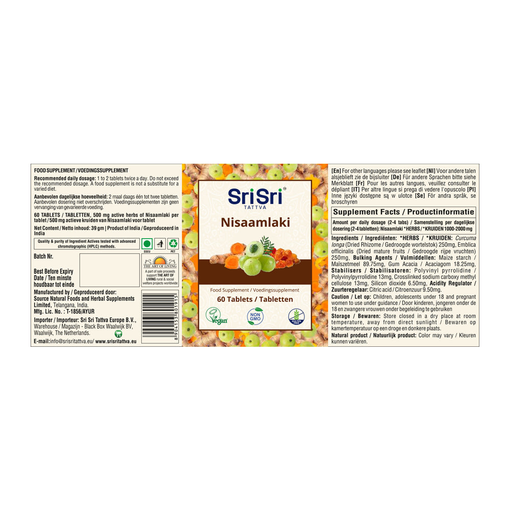 Nisaamlaki tableta | 60 tableta