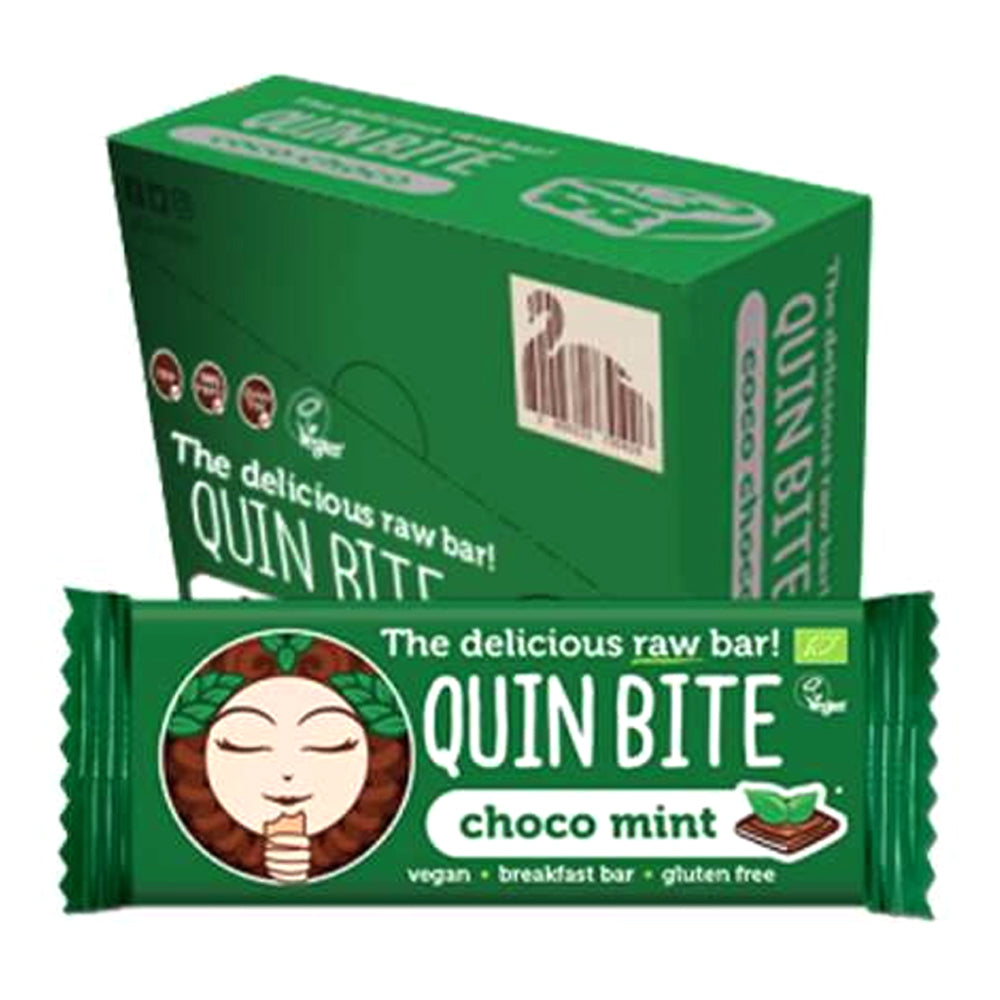 Quin Bite Bio Choco Mint | Sirove pločice