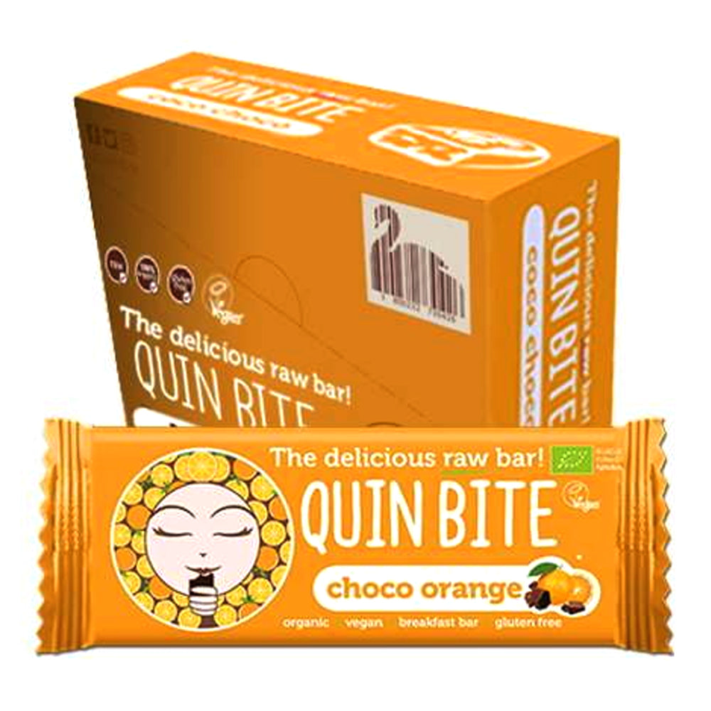 Quin Bite Bio Choco Orange | Sirove pločice
