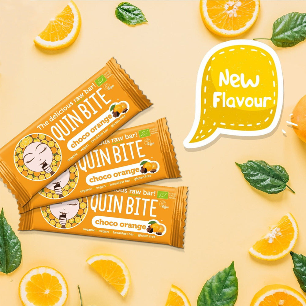 Quin Bite Bio Choco Orange | Sirove pločice