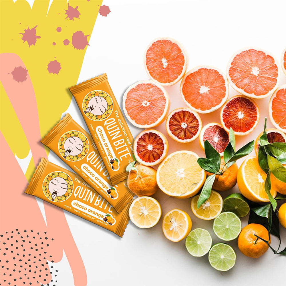Quin Bite Bio Choco Orange | Sirove pločice