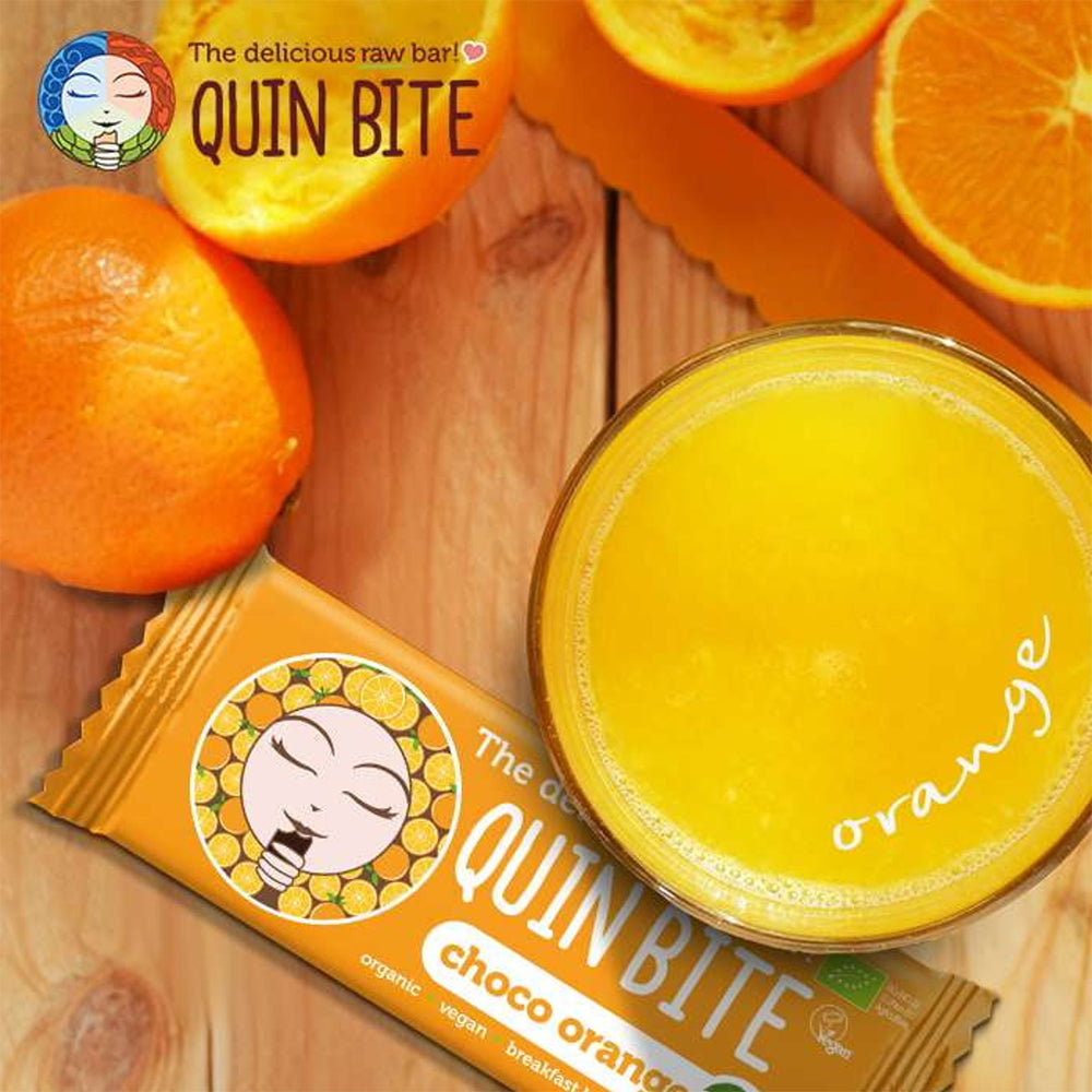 Quin Bite Bio Choco Orange | Sirove pločice
