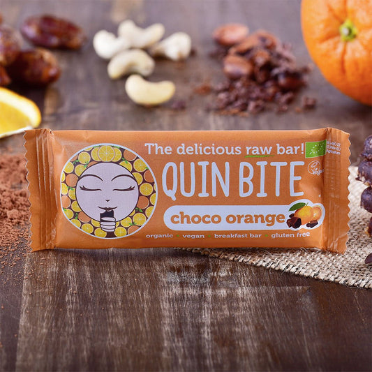 Quin Bite Bio Choco Orange | Sirove pločice