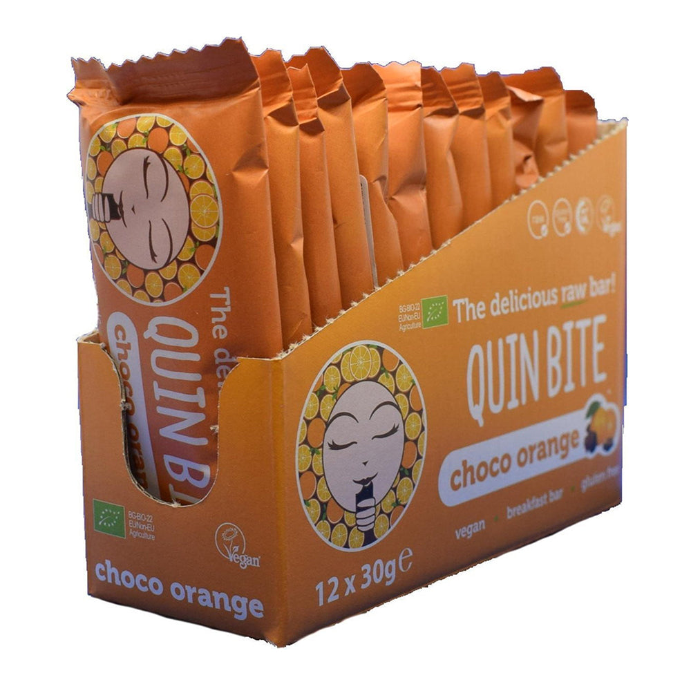 Quin Bite Bio Choco Orange | Sirove pločice