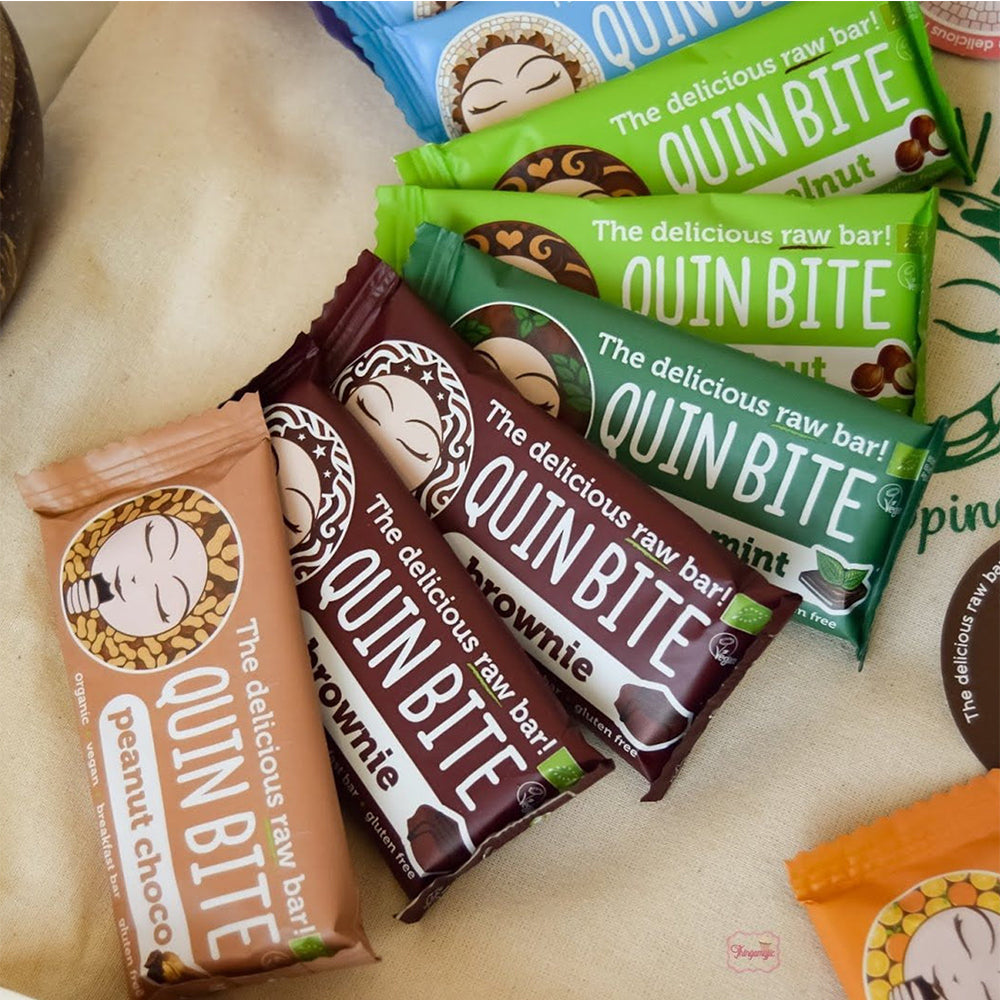 Quin Bite bio čokolada s kikirikijem | Sirove pločice
