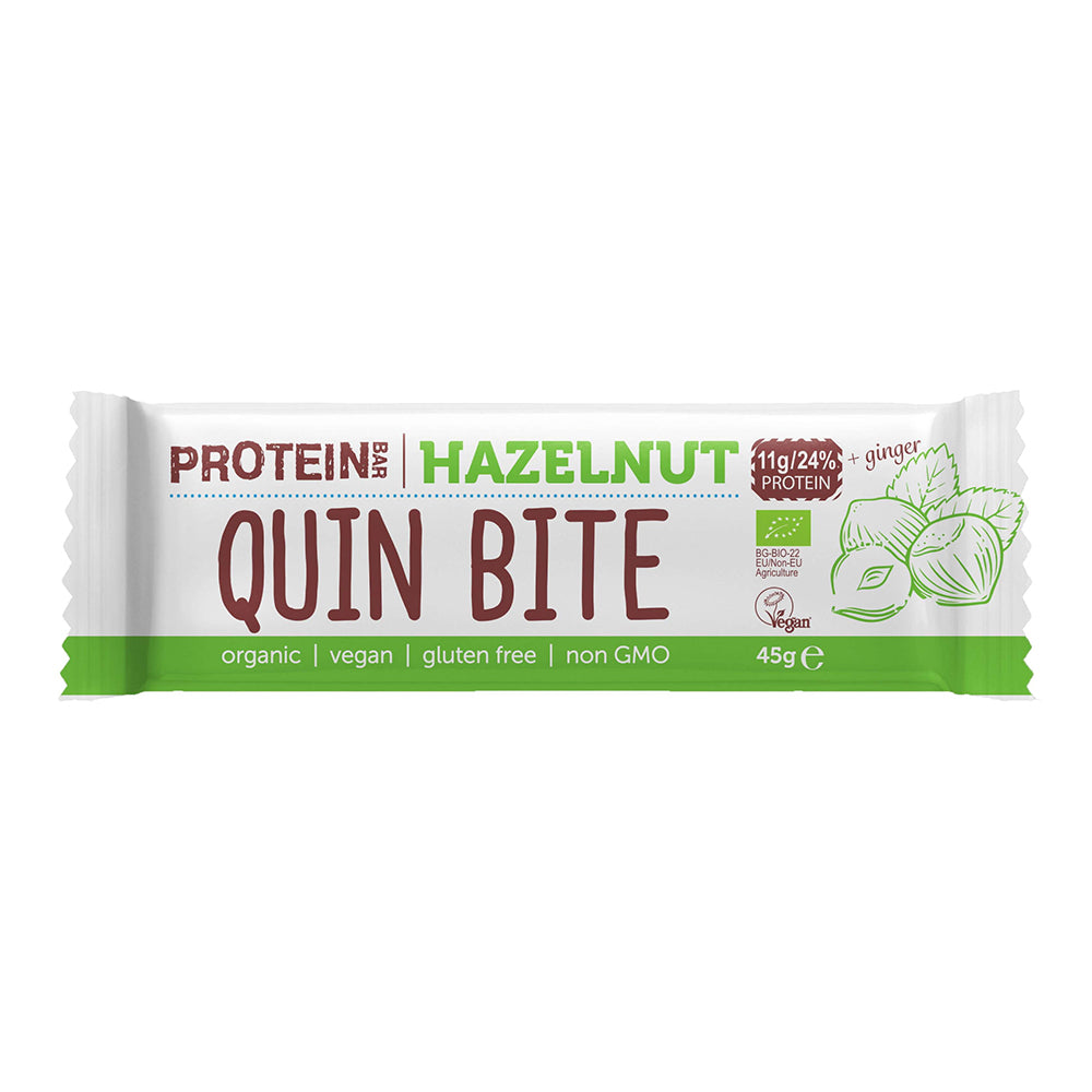 Quin Bite bioproteinska pločica - lješnjak