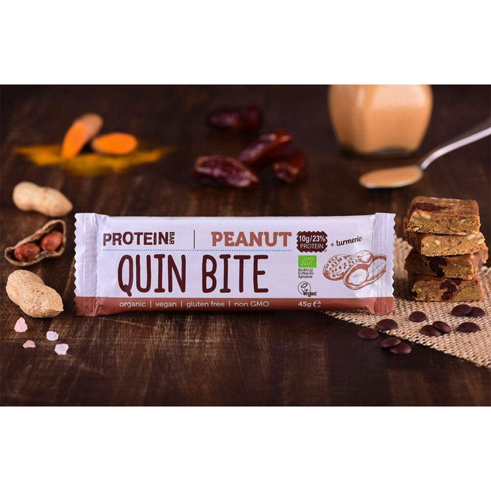 Quin Bite bioproteinska pločica - kikiriki