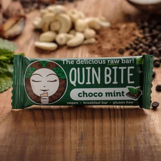 Quin Bite Bio Choco Mint | Sirove pločice