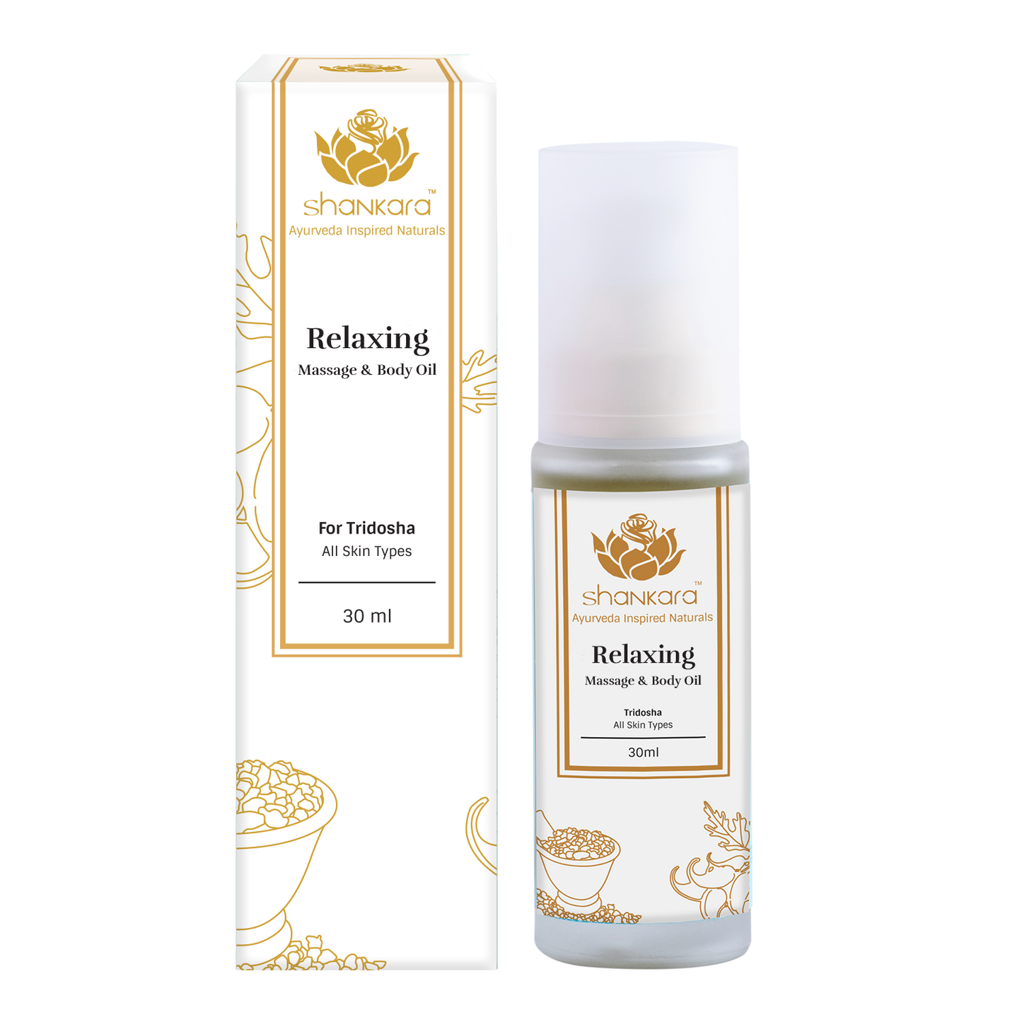 Relaxing Massage and Body Oil